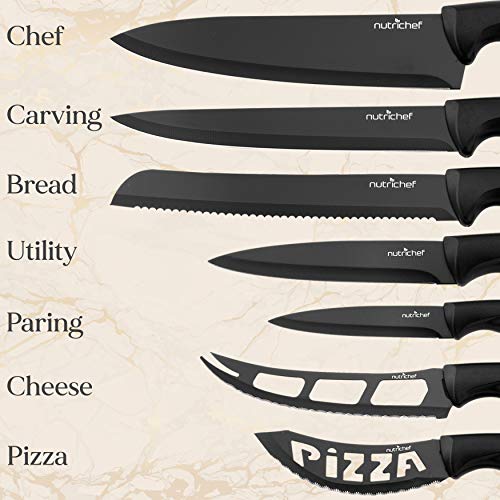 17 Piece Kitchen Knife Set – Stainless Steel Kitchen Precision Knives Set w/ 6 Steak Knives - Image 2