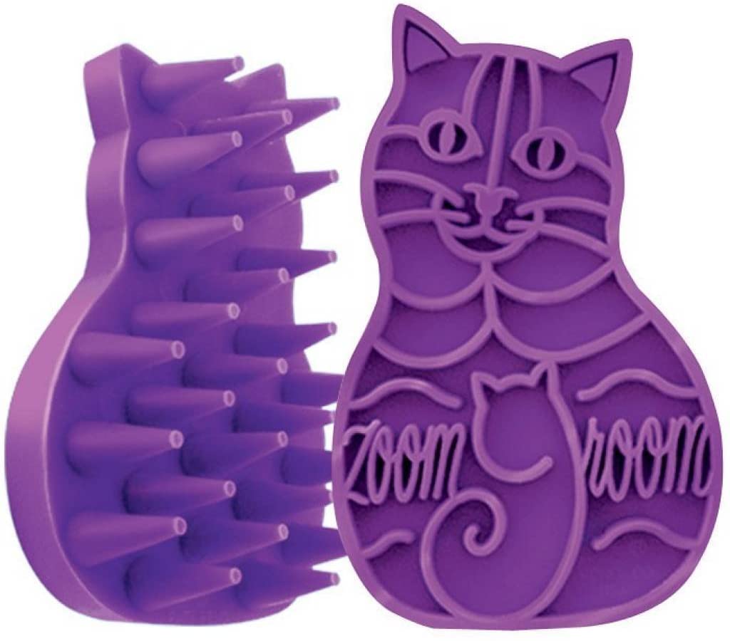 Zoom Groom Rubber Cat Groom Brush